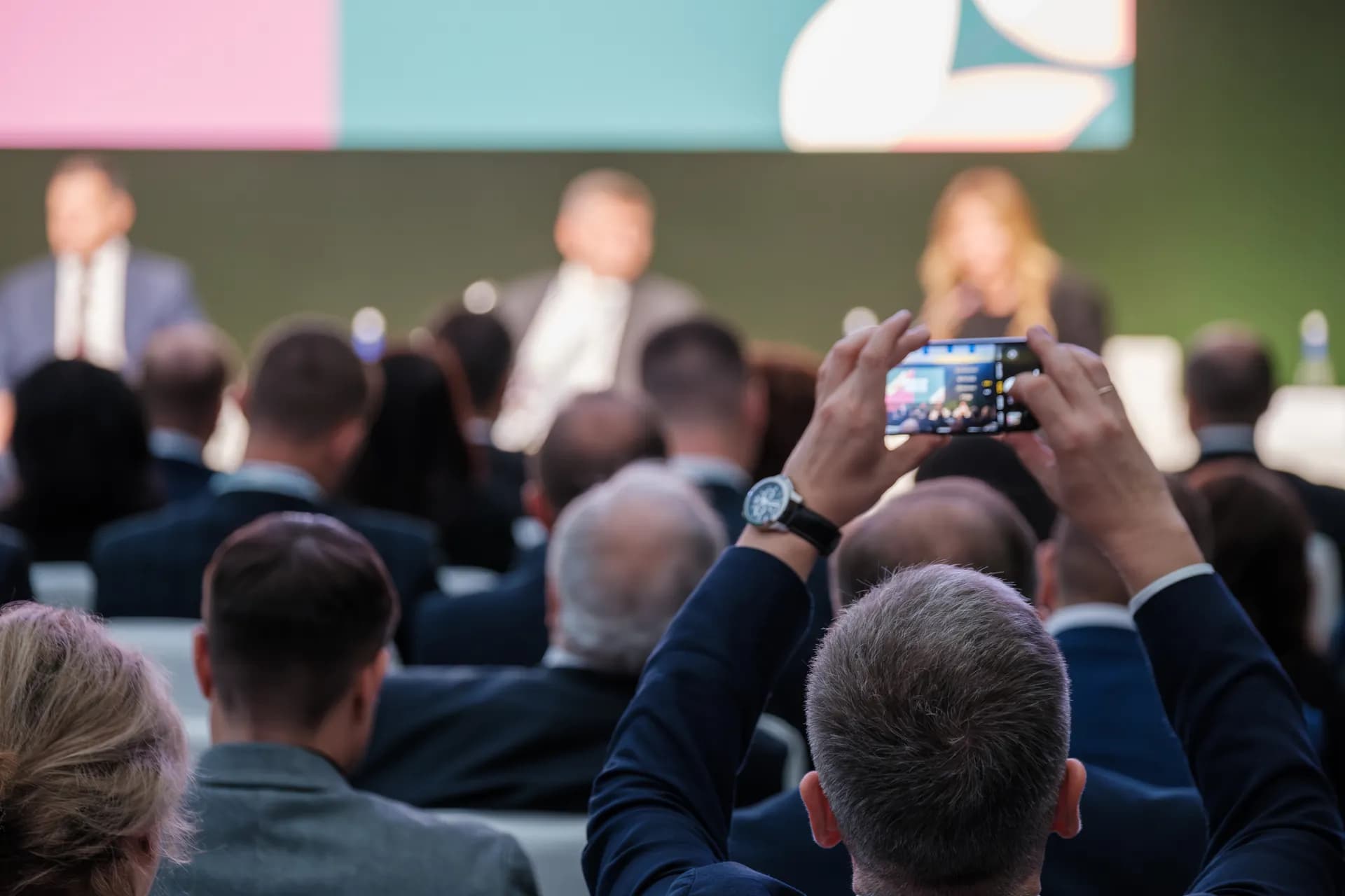 Business networking conference event